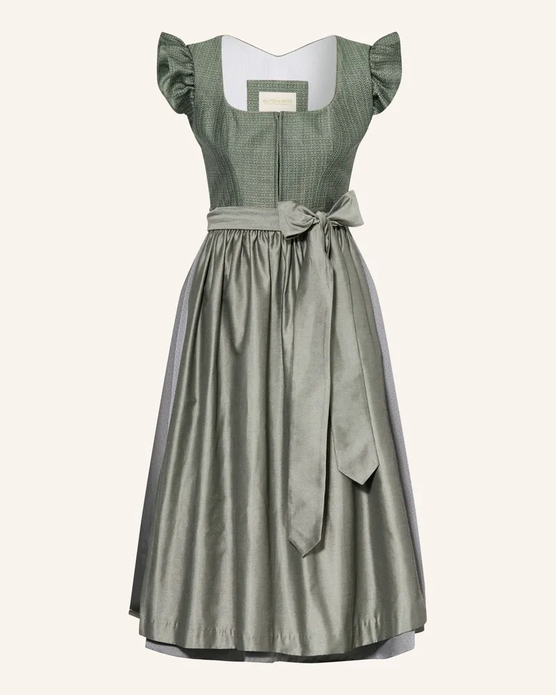 AlpenHERZ Dirndl Filippa gruen Oliv