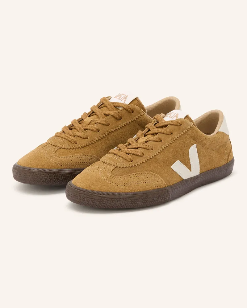 VEJA Sneaker Volley braun Cognac