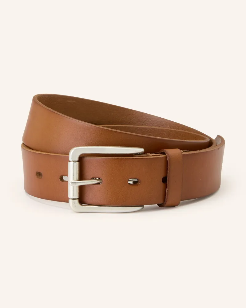 Marc O'Polo Ledergürtel Enno braun Cognac