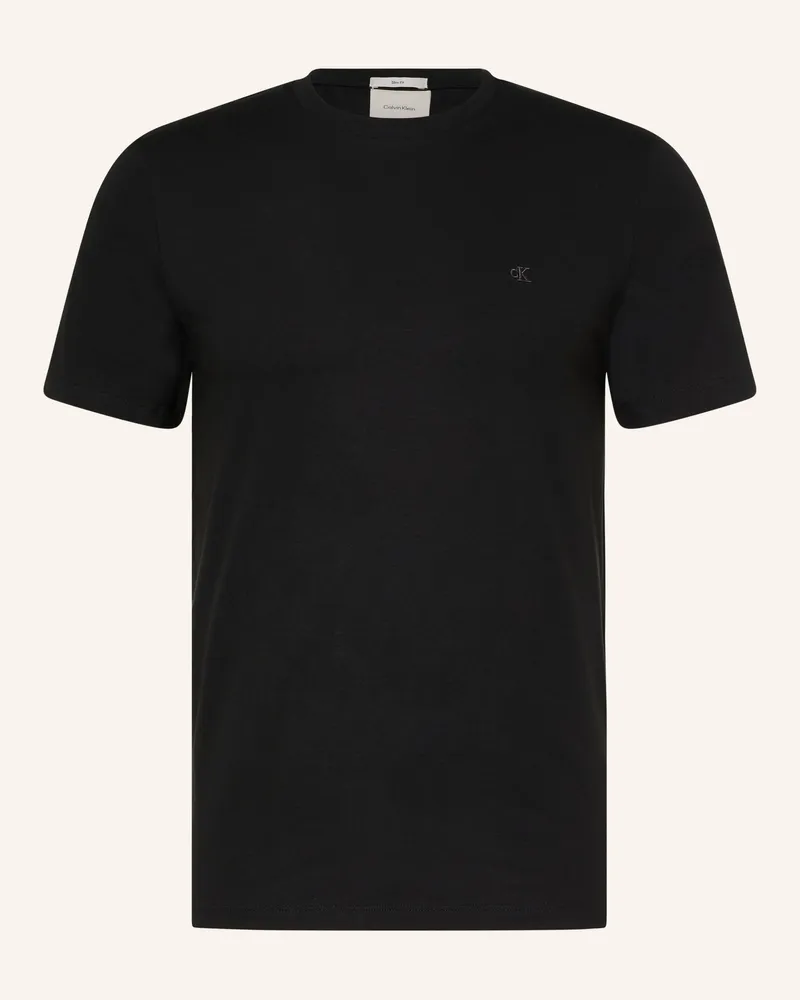 Calvin Klein T-Shirt schwarz Schwarz