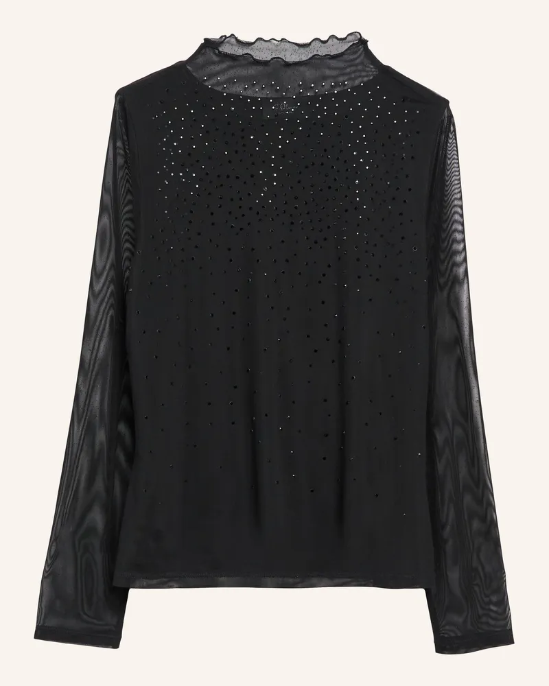 S.Oliver T-Shirt schwarz Schwarz
