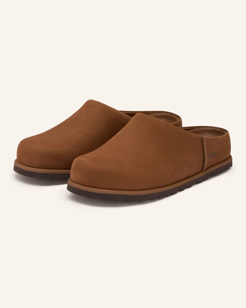 UGG Pantoletten Otzo Clog braun Dunkelbraun