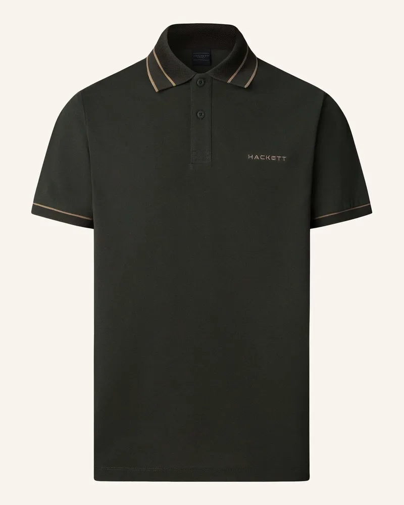 Hackett Poloshirt HS MANOR TIPPED POLO Khaki