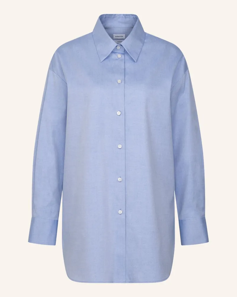Seidensticker Hemdbluse blau Hellblau