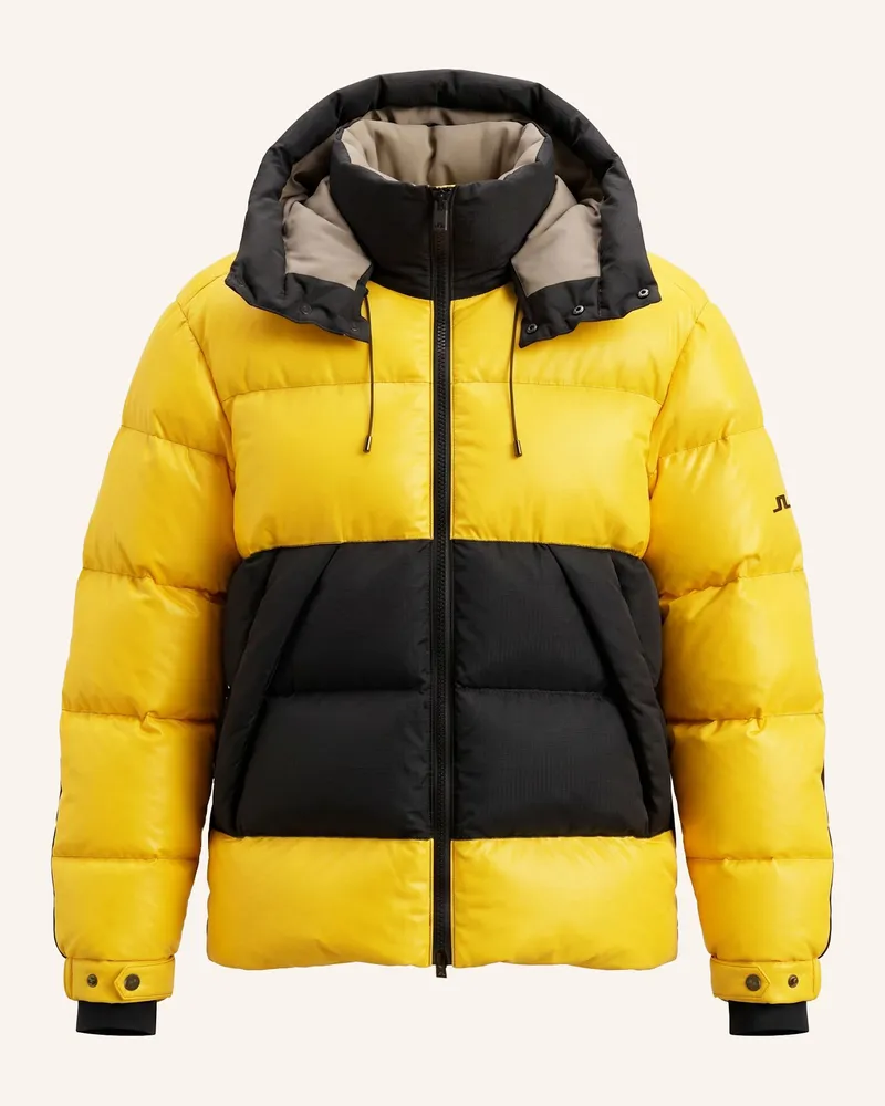 J.Lindeberg Daunenjacke gelb Gelb
