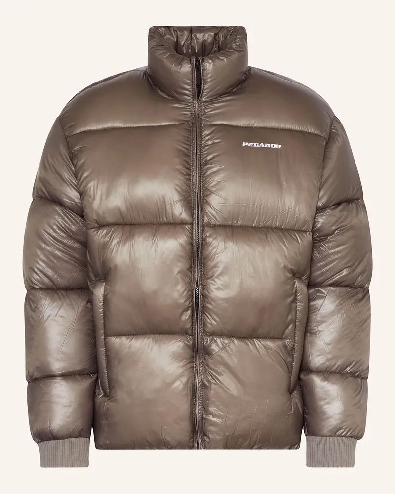 PEGADOR Steppjacke SOLIN LIGHT Taupe