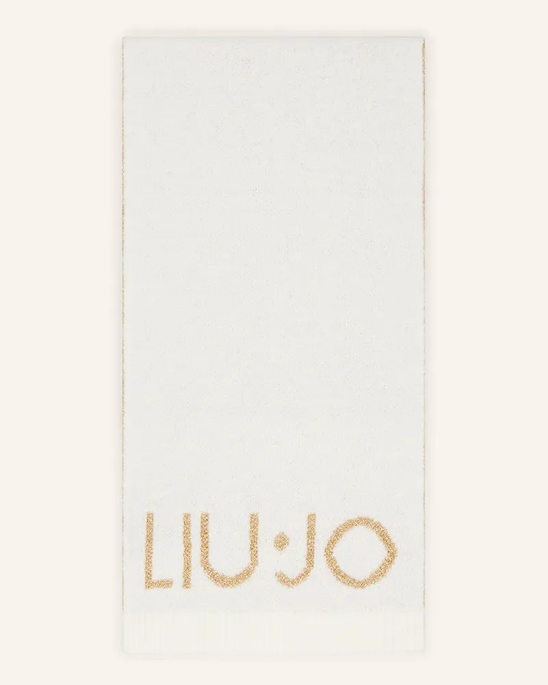 Liu Jo Schal mit Glitzergarn Weiss