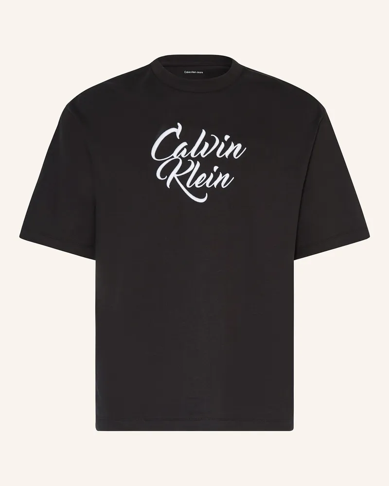 Calvin Klein T-Shirt schwarz Schwarz