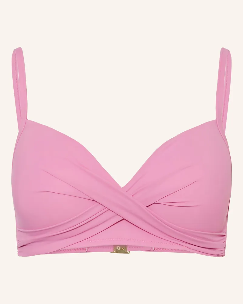 Maryan Mehlhorn Bügel-Bikini-Top Elements rosa Pink