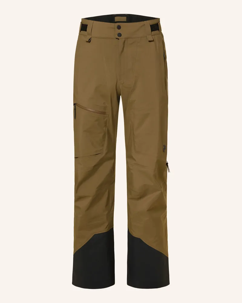 Peak Performance Hardshell-Skihose Alpine Gore-Tex C-Knit™ 3l gruen Oliv