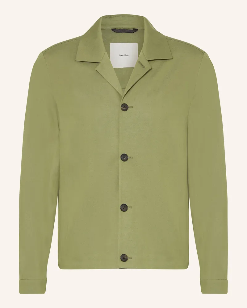 Calvin Klein Overjacket Oliv