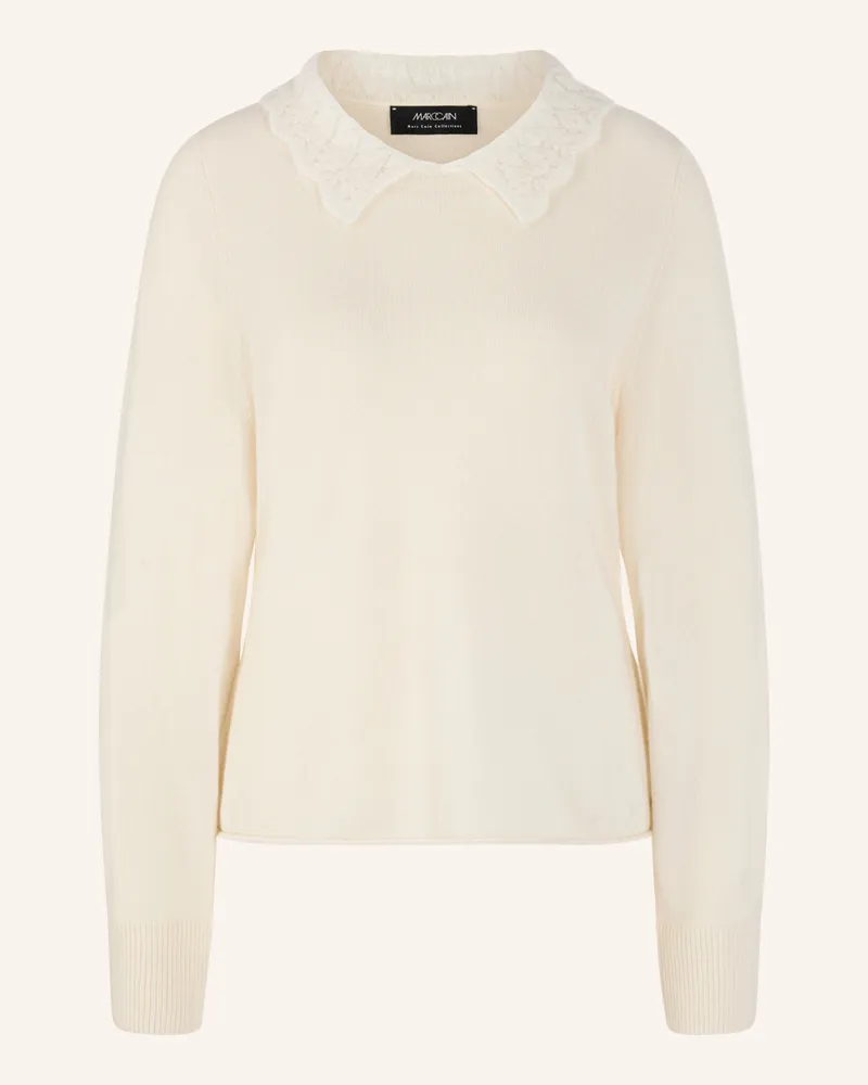 Marc Cain Pullover weiss Weiss