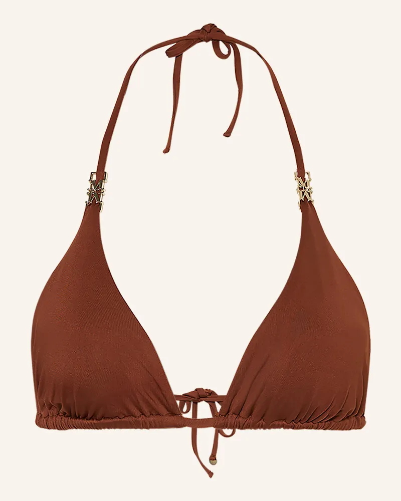 Max Mara Triangel-Bikini-Top ALEX Braun