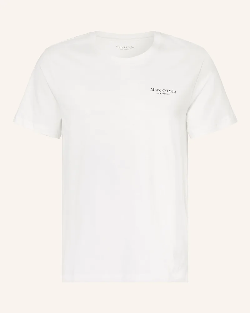 Marc O'Polo Schlafshirt Weiss