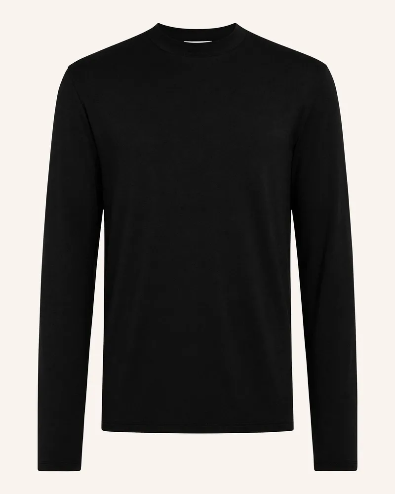 KIEFERMANN Longsleeve Eldron Mit Cashmere schwarz Schwarz
