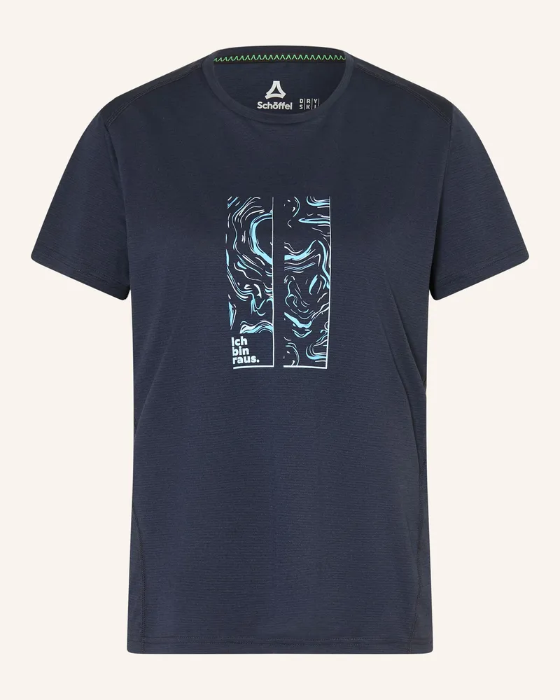 Schöffel T-Shirt Sulten blau Dunkelblau