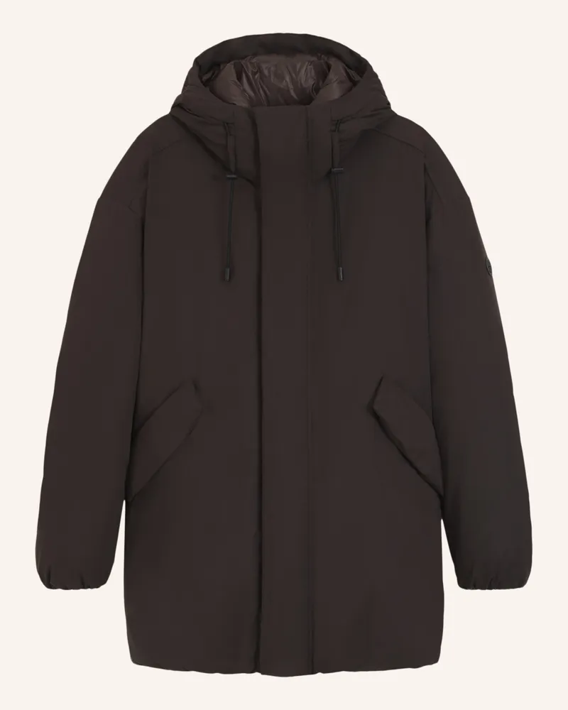 HUGO BOSS Casual Jacke C-DALARIM Dunkelbraun