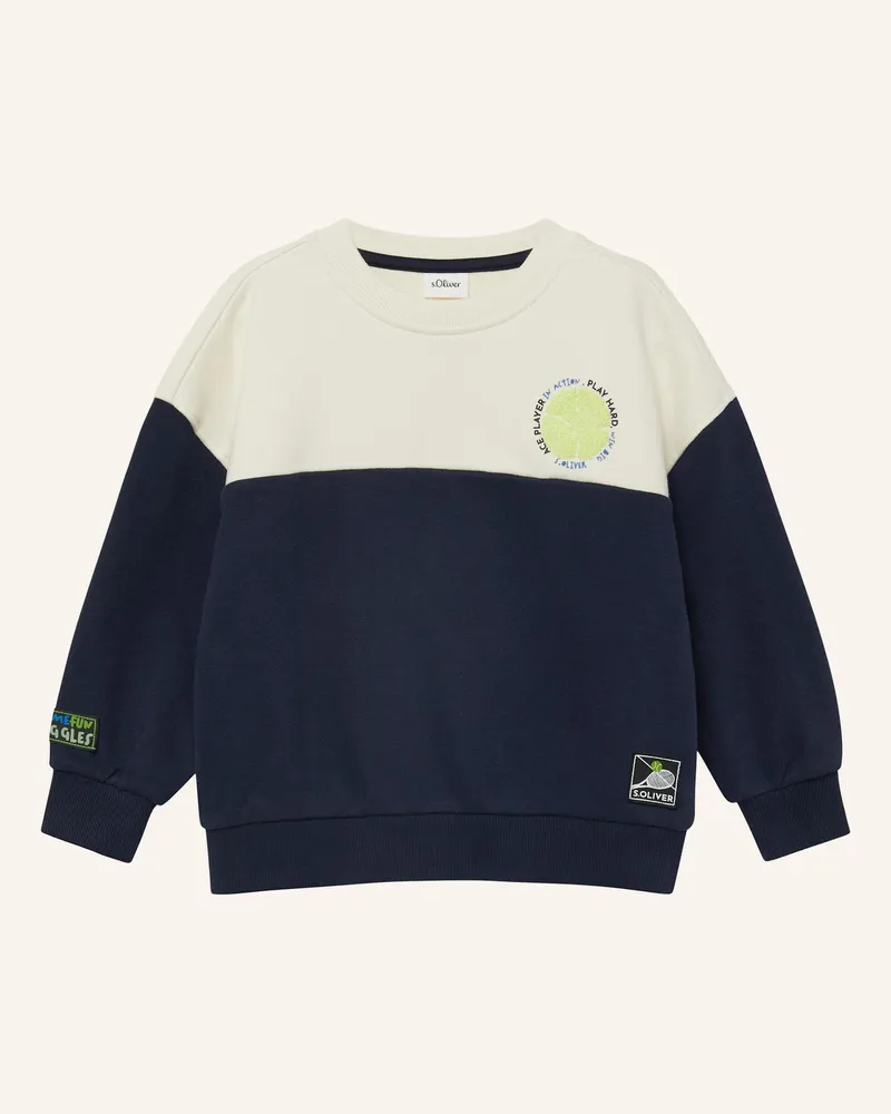 S.Oliver Sweatshirt blau Blau