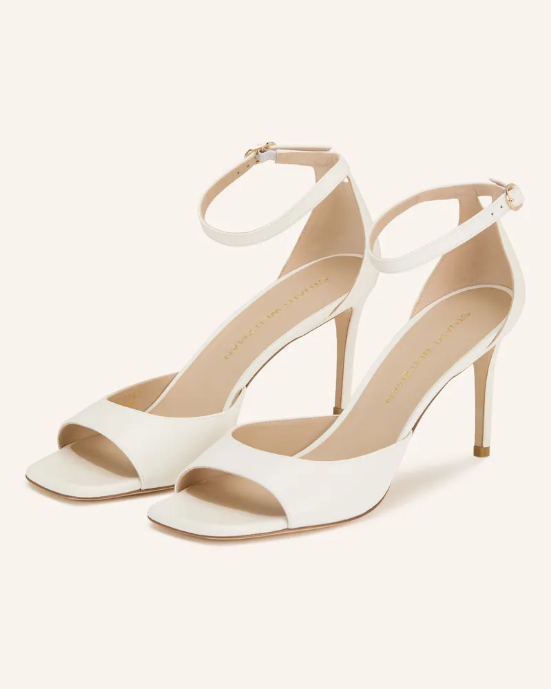 Stuart Weitzman Sandaletten NUDISTIA Weiss