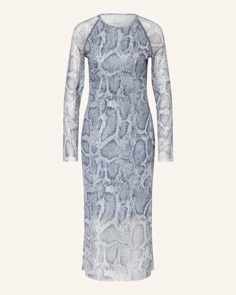 Marc Cain Mesh-Kleid blau 318