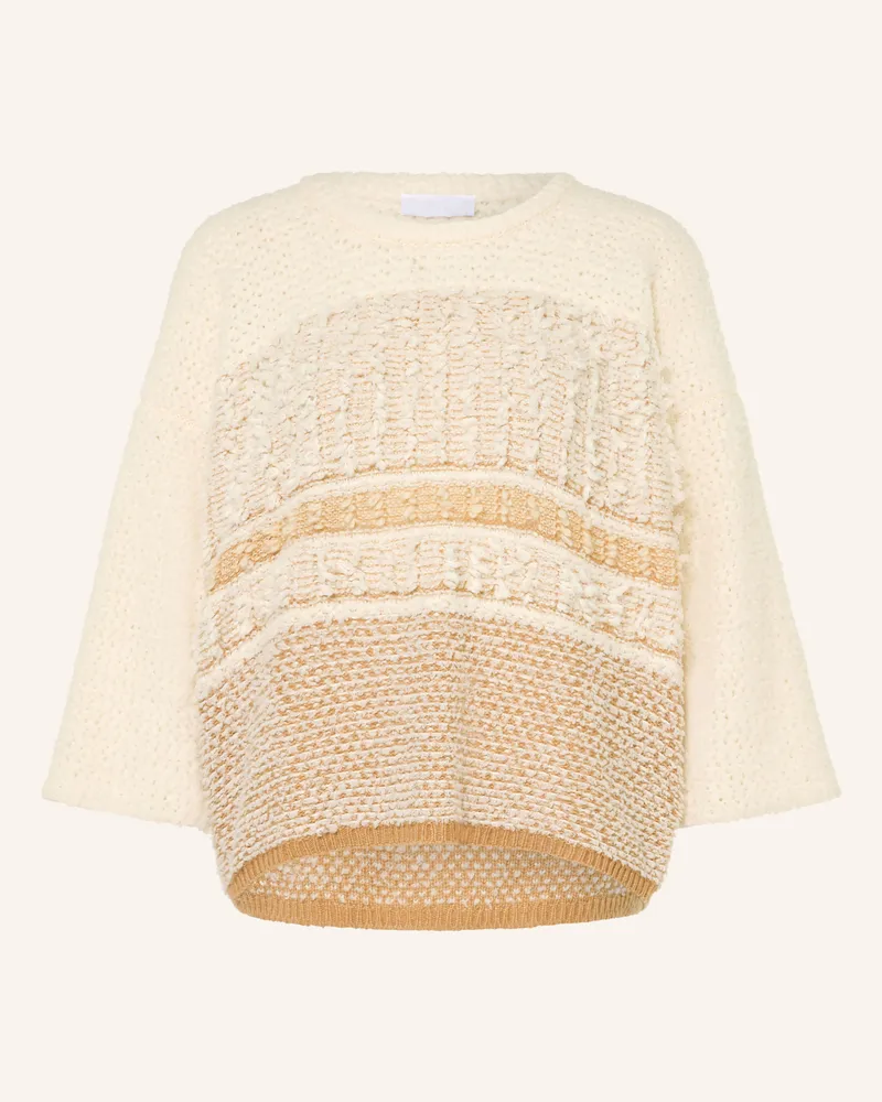 Sportalm Pullover Mit 3/4-Arm weiss Creme