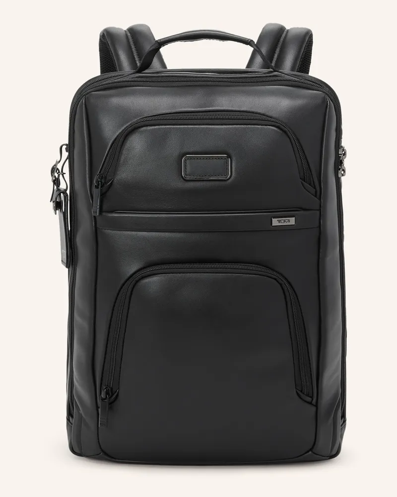 Tumi Alpha Rucksack Large Expandable Mit Laptop-Fach schwarz Schwarz