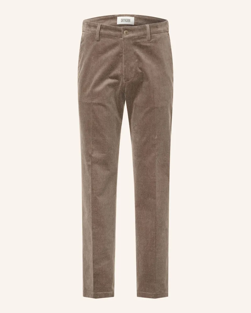 Drykorn Cordhose Ajend Regular Fit braun 1205