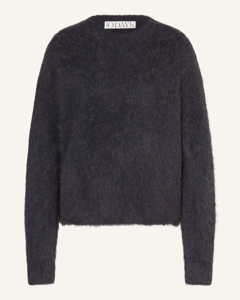 10Days Pullover mit Alpaka Dunkelblau