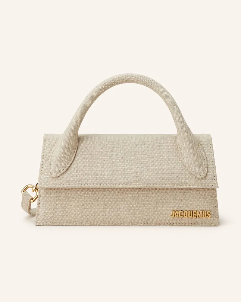 Jacquemus Umhängetasche Le Chiquito Long beige Ecru