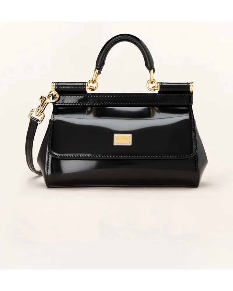 Dolce & Gabbana Umhängetasche SICILY MINI Schwarz