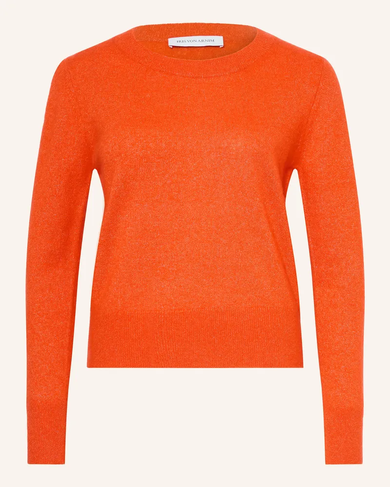 Iris von Arnim Pullover Neris Mit Cashmere orange Neonorange