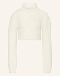 Dsquared2 Cropped-Rollkragenpullover Weiss