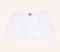 Dirndlbluse Anina Aus Spitze weiss