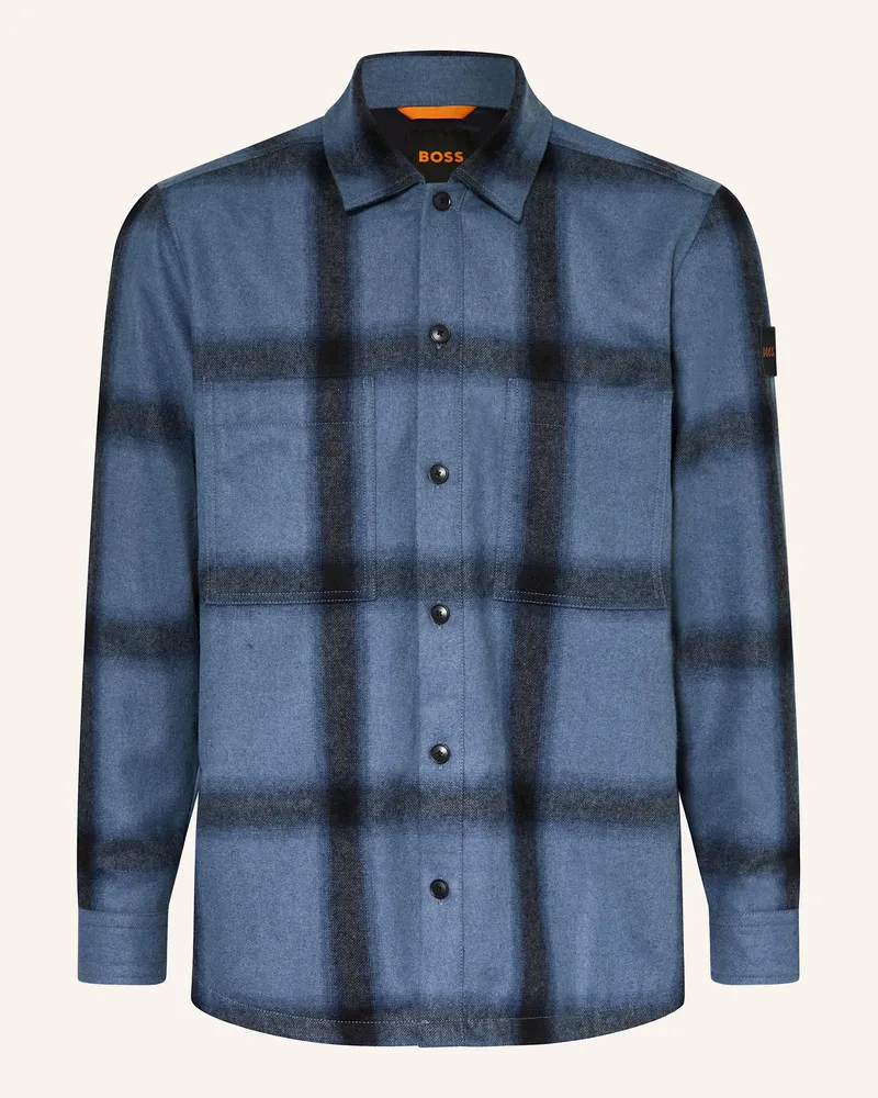 HUGO BOSS Overjacket LOCKY Blau