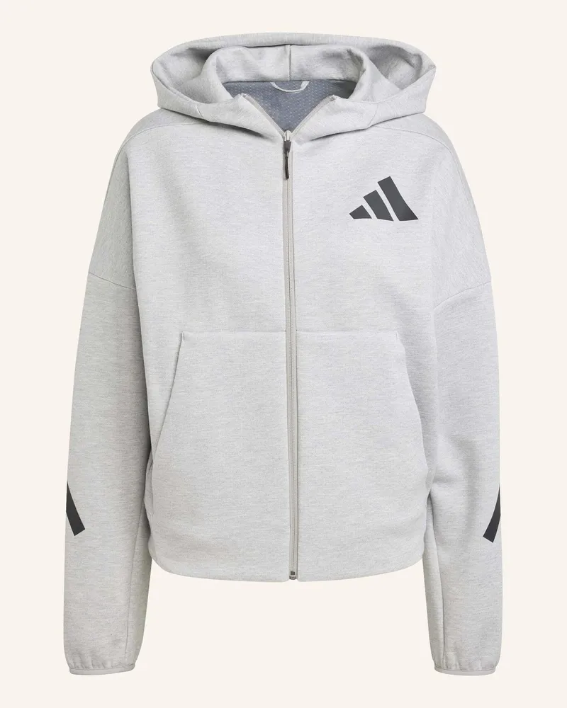 adidas Sweatjacke Z.N.E. Full Zip grau Grau