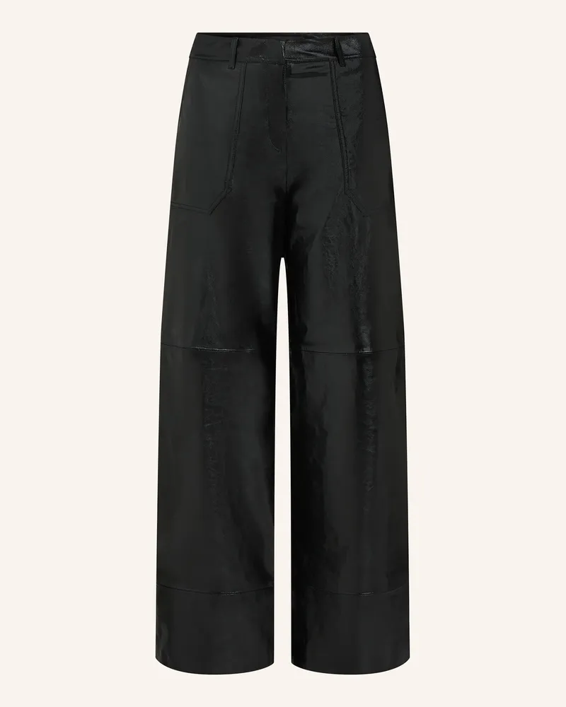 Karl Lagerfeld Hose schwarz Schwarz