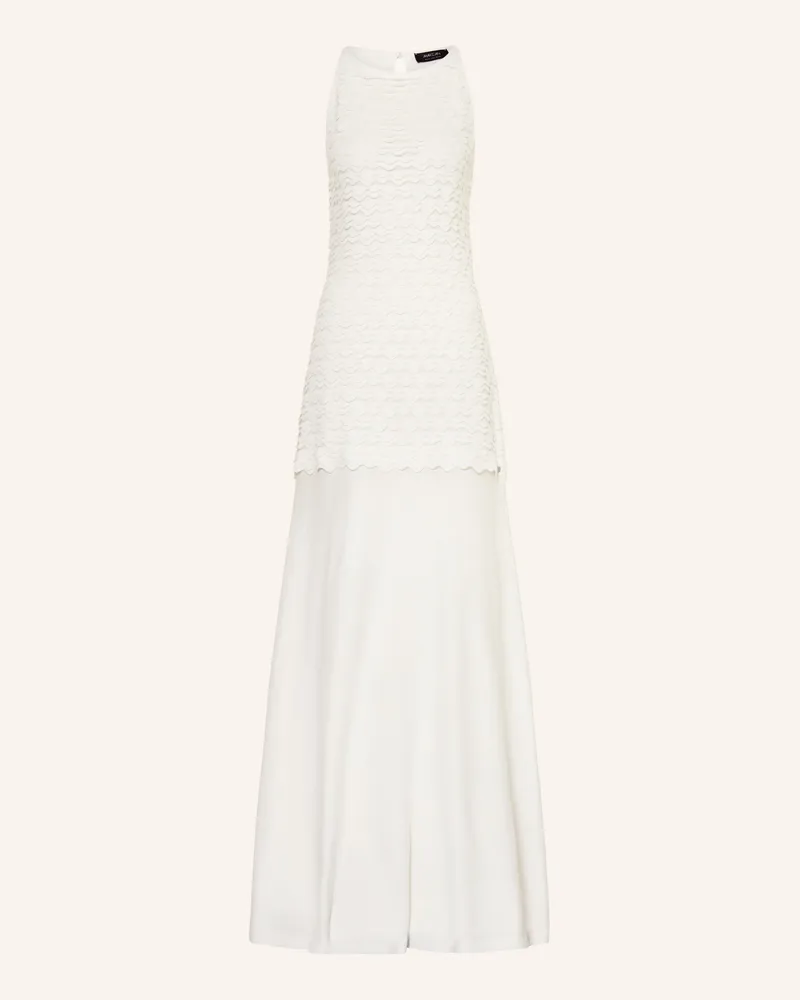 Marc Cain Strickkleid Mit Glitzergarn weiss 110