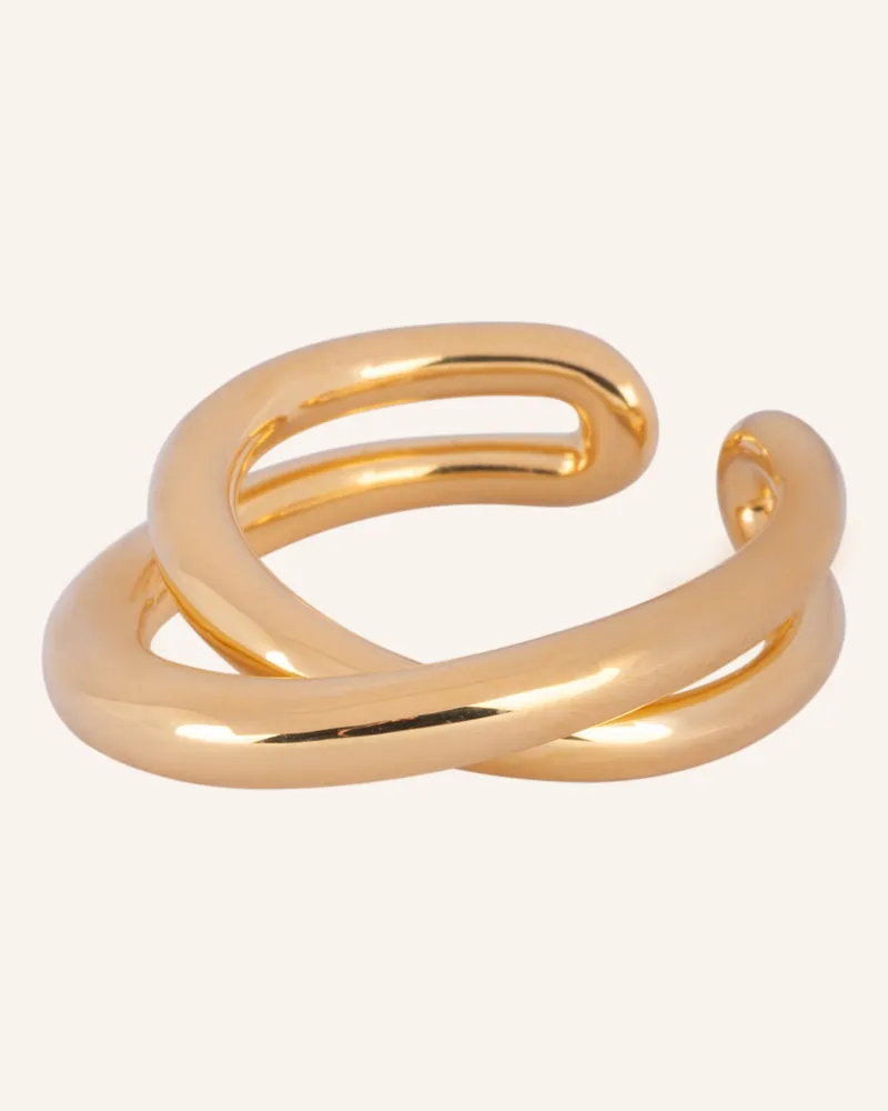Charlotte Chesnais Ring Initial gold Gold