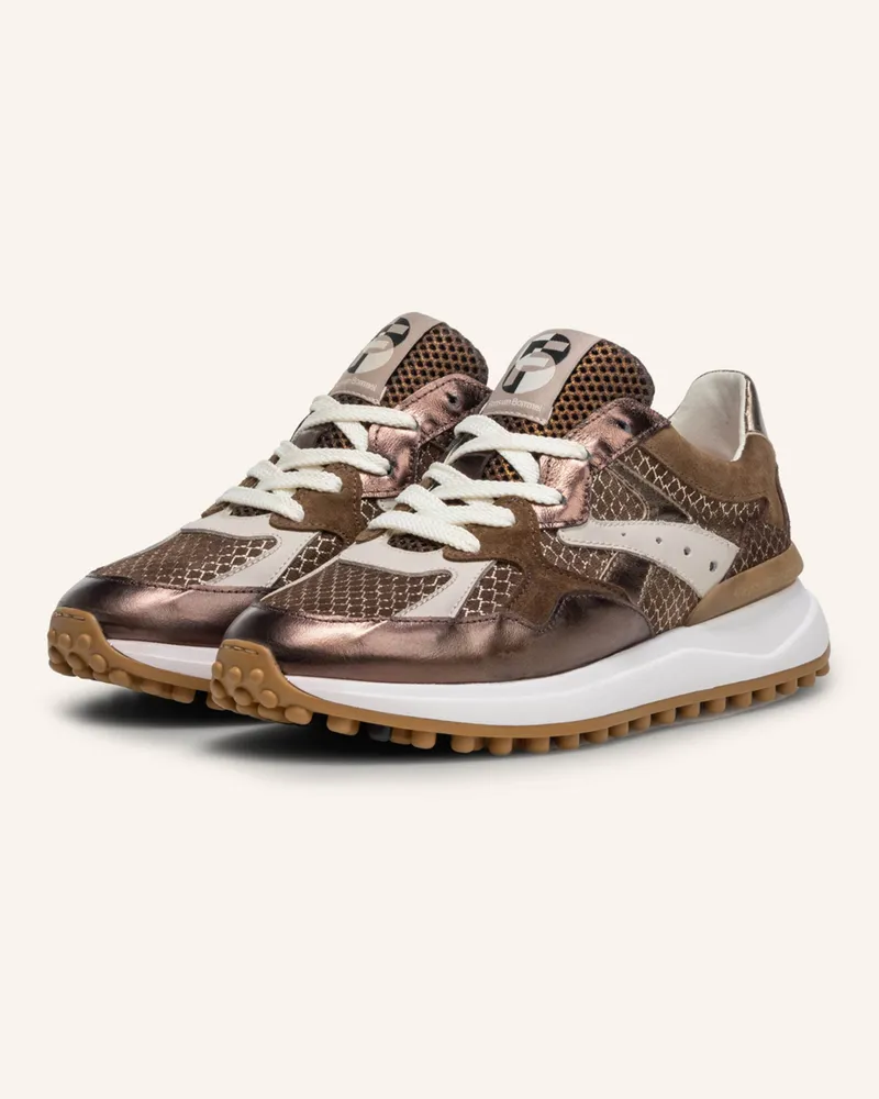 Floris van Bommel Sneaker Noppi 46 braun Dunkelbraun