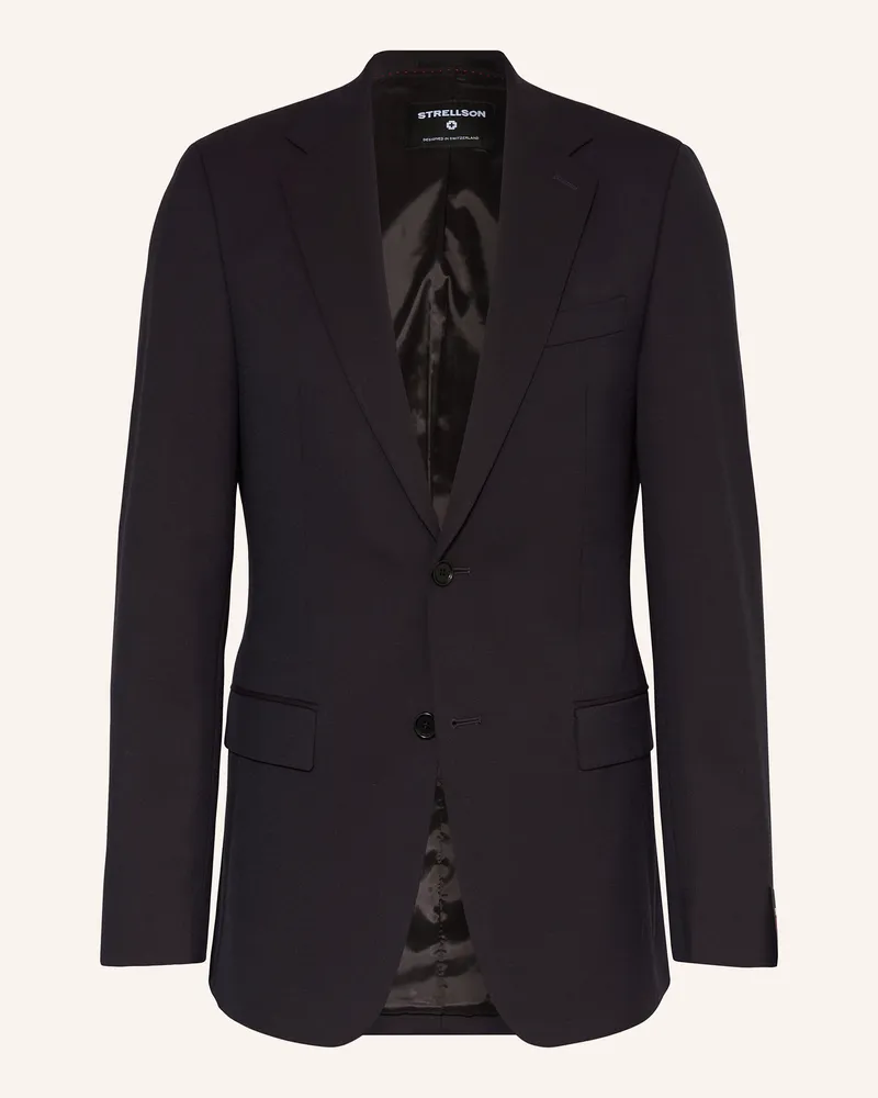 Strellson Anzugsakko Alzer Slim Fit lila Dunkellila