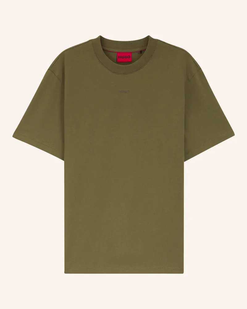HUGO BOSS T-Shirt Dapolino gruen Oliv