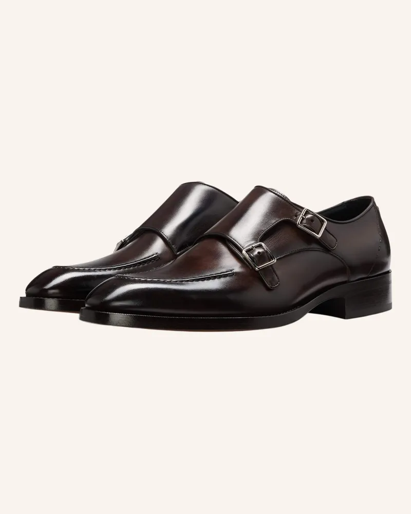 HUGO BOSS Business Monk RILL_MONK_BUVPAD Dunkelbraun
