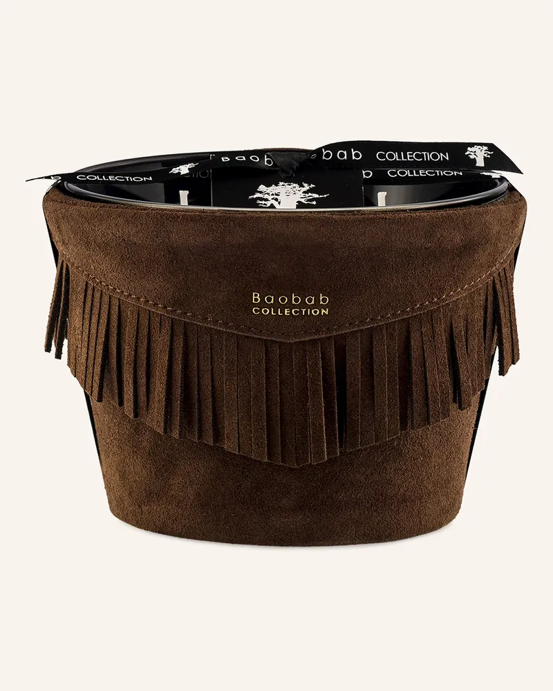 Baobab Collection Duftkerze Calamity Jane Deadwood schwarz Dunkelbraun