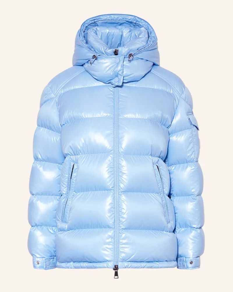 Moncler Daunenjacke MAIRE mit abnehmbarer Kapuze Blau