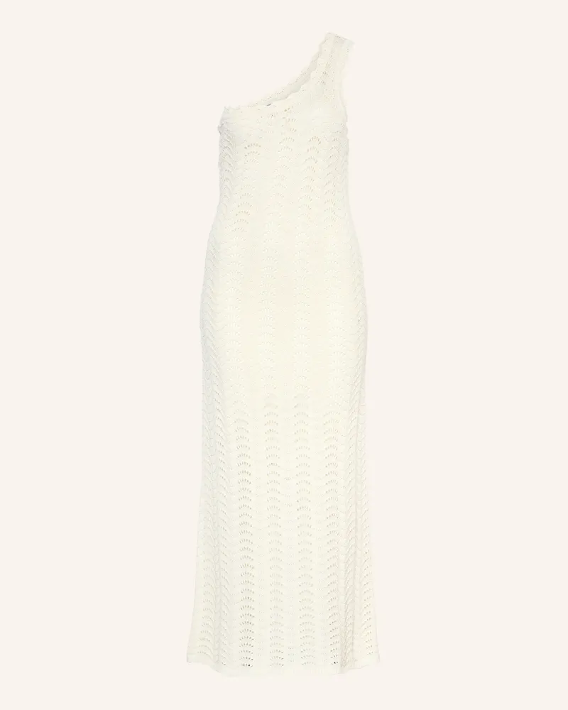 by Aylin Koenig One-Shoulder-Strickkleid Adeline weiss Ecru