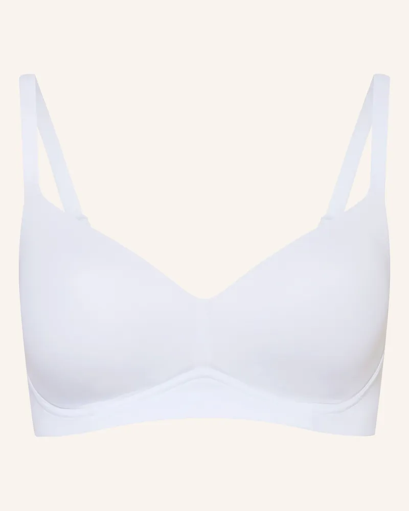 Schiesser T-Shirt-Bh Micro weiss Ecru