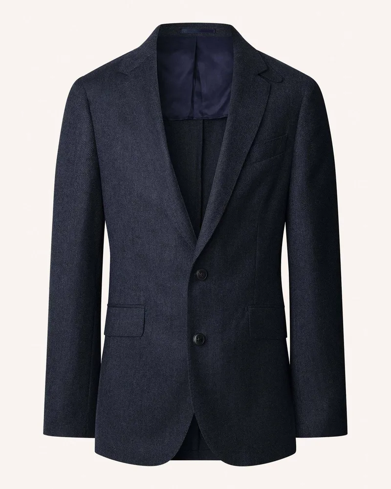Hackett Blazer WOOL HBONE JKT Blau
