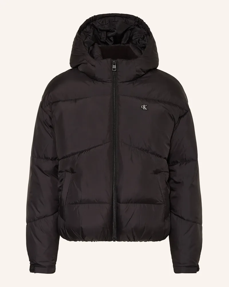 Calvin Klein Steppjacke schwarz Schwarz