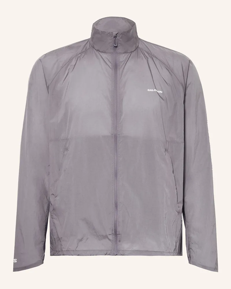 Salomon Laufjacke SHAKEOUT FLY Blaugrau