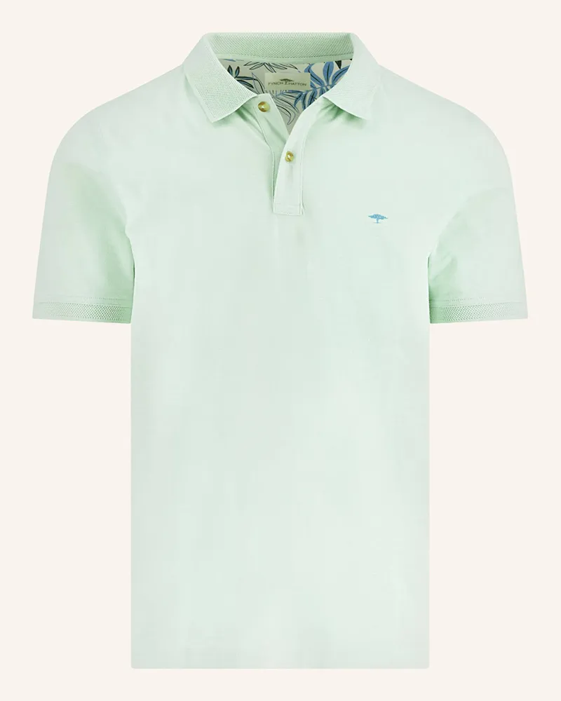 Fynch-Hatton Jersey-Poloshirt Casual Fit Mint